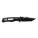 TOPS Knives CQT Magnum 711 Folding Knive, 4.5 in, Tanto, Black Teflon Finish, Black G10 Handle, CQT-M711