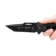 TOPS Knives CQT Magnum 711 Folding Knive, 4.5 in, Tanto, Black Teflon Finish, Black G10 Handle, CQT-M711