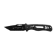 TOPS Knives CQT Magnum 711 Folding Knive, 4.5 in, Tanto, Black Teflon Finish, Black G10 Handle, CQT-M711