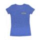 Trango Rifle V-Neck Tee Shirt - Womens, Blue, Large, 22905-300-04