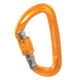 SuperFly Screwlock Carabiner-Orange
