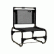 Travel Chair Larry Chair, Aluminum Frame, Stainless Steel Hardware, Black 169A