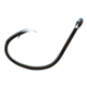 Trokar Lancet Circle,Non-Offset,Light Wire,Wide Gap,Welded Eye,Forged,Size 1 TK4-1/0