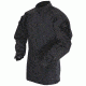 Tru-Spec 1/4 Zip Tac Response Combat Shirt Nylon/Cotton Rip-Stop, Black/Black, Medium Regular 2548004