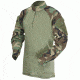 Tru-Spec 1/4 Zip Tac Response Combat Shirt Nylon/Cotton Rip-Stop, Woodland/Olive Drab, Small Regular 2545003