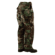 TRU-SPEC BDU Cotton/Nylon Ripstop Pants - Men's, Woodland Camo, Extra Small, Short, 1276042