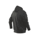 Tru-Spec Shirt, 24-7 Black Grid Fleece Hoodie, 3X Regular 2420008
