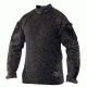 Tru-Spec 1/4 Zip Tactical Response Combat Shirt 50/50 Nylon/Cotton Rip-Stop, MultiCam Black, XLarge Long 2539026