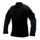 Tru-Spec T.R.U. 1/4 Zip Winter Combat Shirt 65/35 Polyester/Cotton Rip-Stop, Navy, Small Regular 2590003