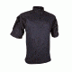 Tru-Spec Tru Short Sleeve 1/4 Zip Combat Shirt - Men's, Small, Regular, Black, 2511003