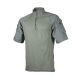 Tru-Spec Tru Short Sleeve 1/4 Zip Combat Shirt - Men's, Small, Regular, Olive Drab, 2509003