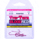 Tru-Turn Aberdeen Medium Wire Hook, Spear Point Non-Offset, Ringed Eye, Blood Red, Size 8, 7 Per Pack, 853ZS 8