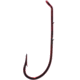 Tru-Turn Baitholder Hook, Spear Point, 2 Sliced Shank, Non-Offset, Down Eye, Blood Red, Size 10, 6 Per Pack, 303ZS-10