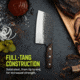 TRUE Primal Forge Chopper Kitchen Knife