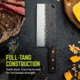 TRUE Primal Forge Cleaver Kitchen Knife