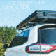 TRUSTMADE Scout Pro Triangle Aluminum Car Rooftop Tent, Black and Grey, Medium, OR02RT03-BlackGreyPro