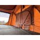 TRUSTMADE Wanderer Pro Extended Soft Shell Car Rooftop Tent, Beige, Medium, OR02RT02ES-B+Orange