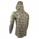 Trxstle Featherweight Bucking Brown Sun Hoody, Sage Green, Medium, AP-HOO-BUC-SAG-M