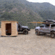 Tuff Stuff Overland Awning Camp Shelter Room w/ PVC Floor, 280G Material, 6.5 x 8 ft, Sand, NSN N, TS-AWN-CSR-280G
