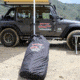 Tuff Stuff Overland Awning Camp Shelter Room w/ PVC Floor, 280G Material, 6.5 x 8 ft, Sand, NSN N, TS-AWN-CSR-280G