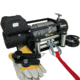 Tuff Stuff Overland Classic 12500 Lb Winch, 92 ft Wire Gloves &amp; Cover Wireless, Black, NSN N, TS-12500-CLS