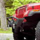 Tuff Stuff Overland Front Bumper w/ D-Rings for 87-06 Jeep Wrangler YJ/TJ, Matte, Black, NSN N, TS-FB-8706