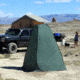 Tuff Stuff Overland Portable Outdoor Toilet Tent, Green, NSN N, TS-TOILET-TENT