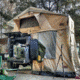 Tuff Stuff Overland Rooftop Tent &amp; Annex Room 3 Person Ranger Overland Sand, Sand Tent/Black Cover, NSN N, TS-RTT-ANX-RAN