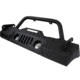 Tuff Stuff Overland Stubby Front Winch Bumper for 07-18 Jeep Wrangler JK, Matte, Black, NSN N, TS-FB-JK-STB