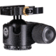 Two Vets Tripods Inc 44MM Dual Tension Ballhead w/Arcalock Dual Clamp, Arca Swiss and Picatinny, Black, 3in, 850044845279
