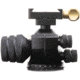Two Vets Tripods Inc 44MM Dual Tension Ballhead W/ Area 419 ARCALOCK CLAMP, Black/Gold, 3in, 44MM419