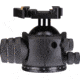 Two Vets Tripods Inc 55MM Dual Tension Ballhead w/Arcalock Dual Clamp, Arca Swiss and Picatinny, Black, 3in, 850044845262