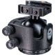 Two Vets Tripods Inc 55MM Dual Tension Ballhead w/Arcalock Dual Clamp, Arca Swiss and Picatinny, Black, 3in, 850044845262