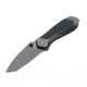 Tyrant CNC T.D.C.001 3in Folding Knife, Tanto Blade, D2 Steel, Black/Black, TD-TDC001-Black-Black