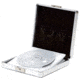 TZ Case CD212 Small Aluminum CD/DVD Case - Smooth Silver Circle CD212DSC