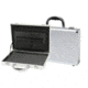 TZ Case DLX-14 Slim Line Design Packaging/Tool Case - Silver DLX-14S