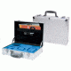 TZ Case PKG16 Aluminum Packaging/Tool Case - Silver w/ Single File with Organizer Pockets PKG-16S