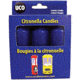 UCO Citronella Candles 3 Pk L-CAN3PK-C