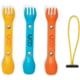 UCO Mini Spork Three Pack Classic, 6" overall, F-SP-M-3PK CLASSIC