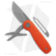UCO Nason 3-in-1 Folding Knife Multi-Tool, 2.60in, D2, Normal Blade, Polymer Orange Handle, Gray/Orange, 7.20in, BHQ-204760