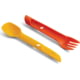 UCO Switch Spork Utensil Set, 7" overall, F-SP-SWITCH SUNRISE
