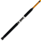 Ugly Stik Bigwater Spinning Rod, Saltwater, Handle Type K, 6ft. 6in. Rod Length, Medium Power, 2 Pieces, Black/Red/Yellow, BW1020S662