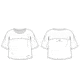 Ultimate Direction Cirriform Crop Tee - Womens, White, SM, 83476224WH-SM