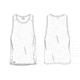 Ultimate Direction Cumulus Tanks - Mens, White, SM, 82468024WH-SM