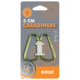 Ultimate Survival 6cm Carabiner Sellinder 20-02112SD