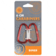 Ultimate Survival 6cm Carabiner Sellinder 20-02112SD