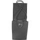 Uncle Mike's Radio Case, Kodra, Black, Swivel Belt Loop, Size 4, Laminated, Card, 88984