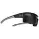 Under Armour Fire, Satin Black Frame w/Charcoal Gray Rubber, Gray Lens, U8600065-010100