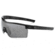 Under Armour Freedom, Shiny Black Frame, Gray, Yellow &amp; Clear Lenses, U8630069-000095
