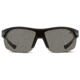 Under Armour Marbella Shield, Satin Black w/Black Rubber, Gray Lens, U8600070-010100